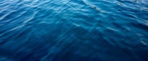 Ripples of water